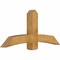 Ekena Millwork Bellingham Rough Sawn Timber Gable Bracket, Western Red Cedar, 60"W x 27"H x 6"D x 6"F, 11/12 Pitch GBW060X27X0606BEL00RWR - alternate 2